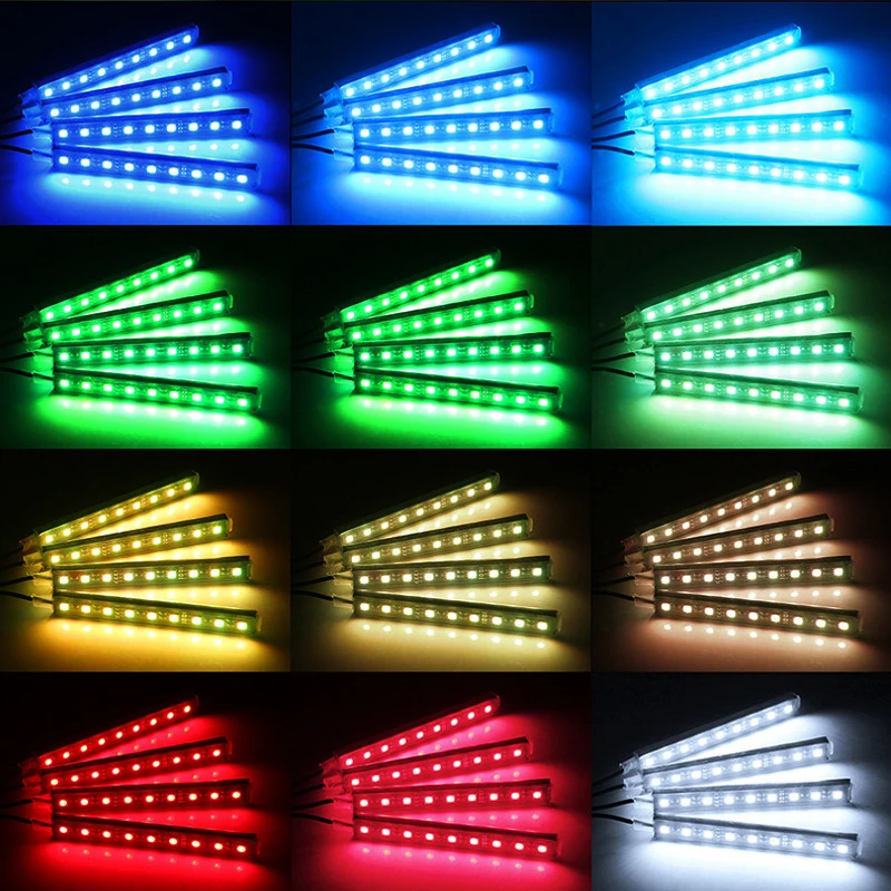 Keenpower Беспроводной музыка Дистанционное управление автомобиль RGB Светодиодные