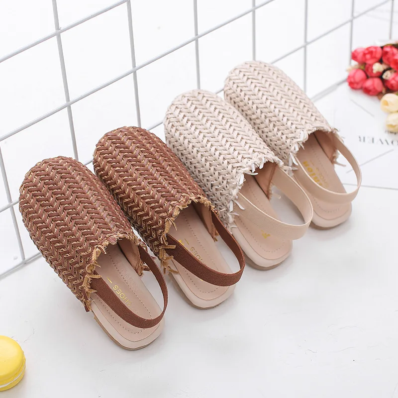 Сандалии для мальчиков и девочек противоскользящие летние 2019 г. Новая эластичная