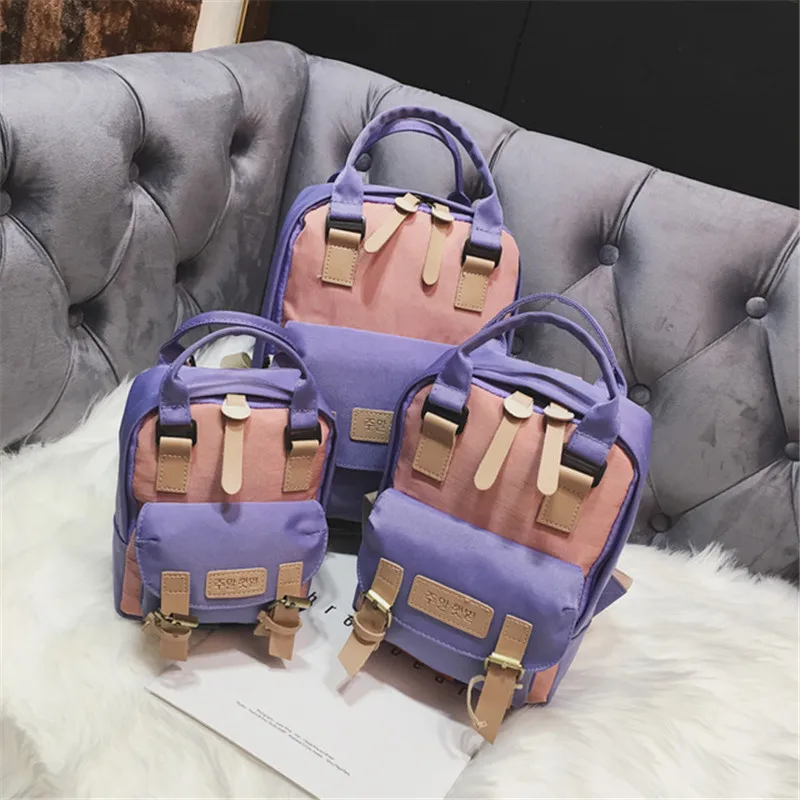 23x16x7cm Модный женский рюкзак, школьная сумка для подростков, нейлоновый студенческий рюкзак для ноутбука, женские сумки - Цвет: 23x16x7cm