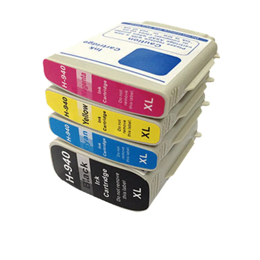 Картридж для принтера HP Officejet Pro 940 8000 4 шт. совместимый с 8500 940XL C4906A C4907A C4908A C4909A|ink