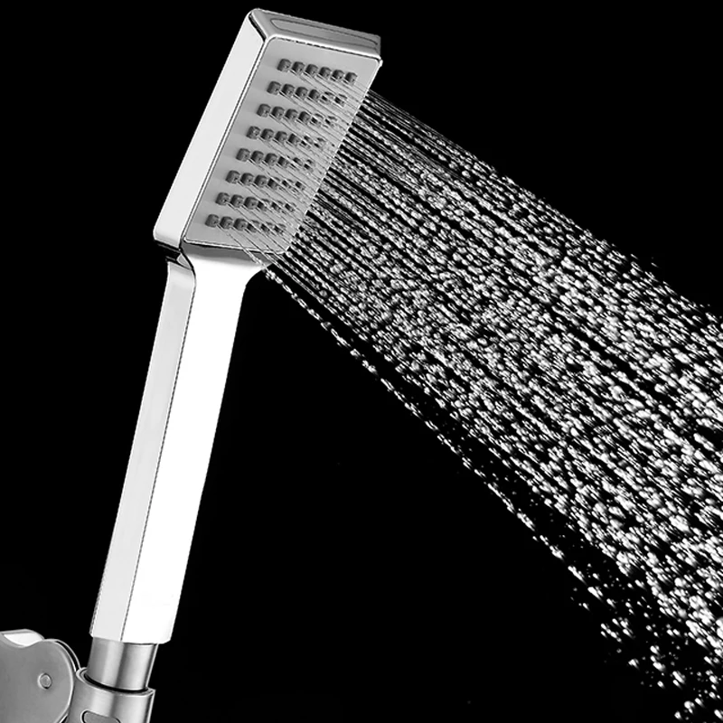 Ручной водосберегающий ABS ручной душ для ванной хромированный усилитель воды