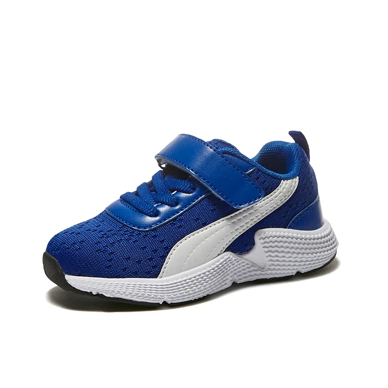 Детские кроссовки контрастного цвета спортивные для мальчиков и девочек