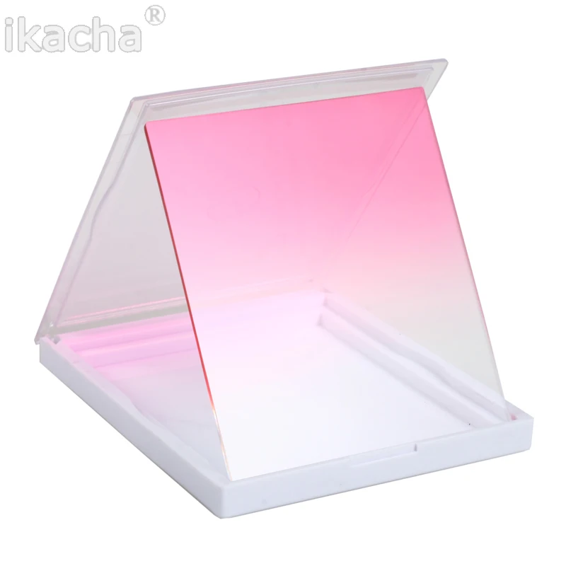 Новый градиентный серый квадратный фильтр для объектива камеры синий оранжевый