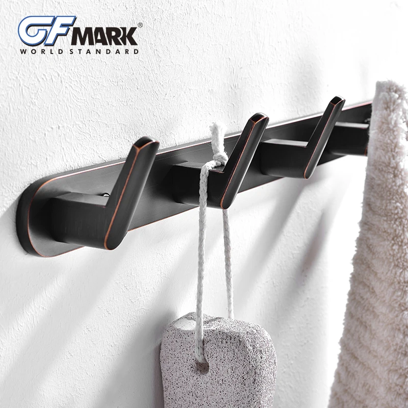 Классическая настенная вешалка GFmark крючок с огранкой отделение для полотенец
