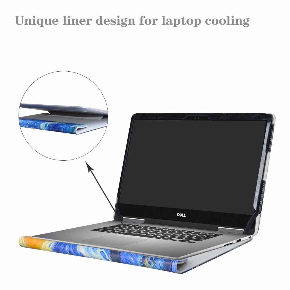 Alapmk защитный чехол для 13 3 &quotDell Inspiron 2-в-1 7000 серии 7373 i7373 / 7370 i7370 сумка ноутбука |