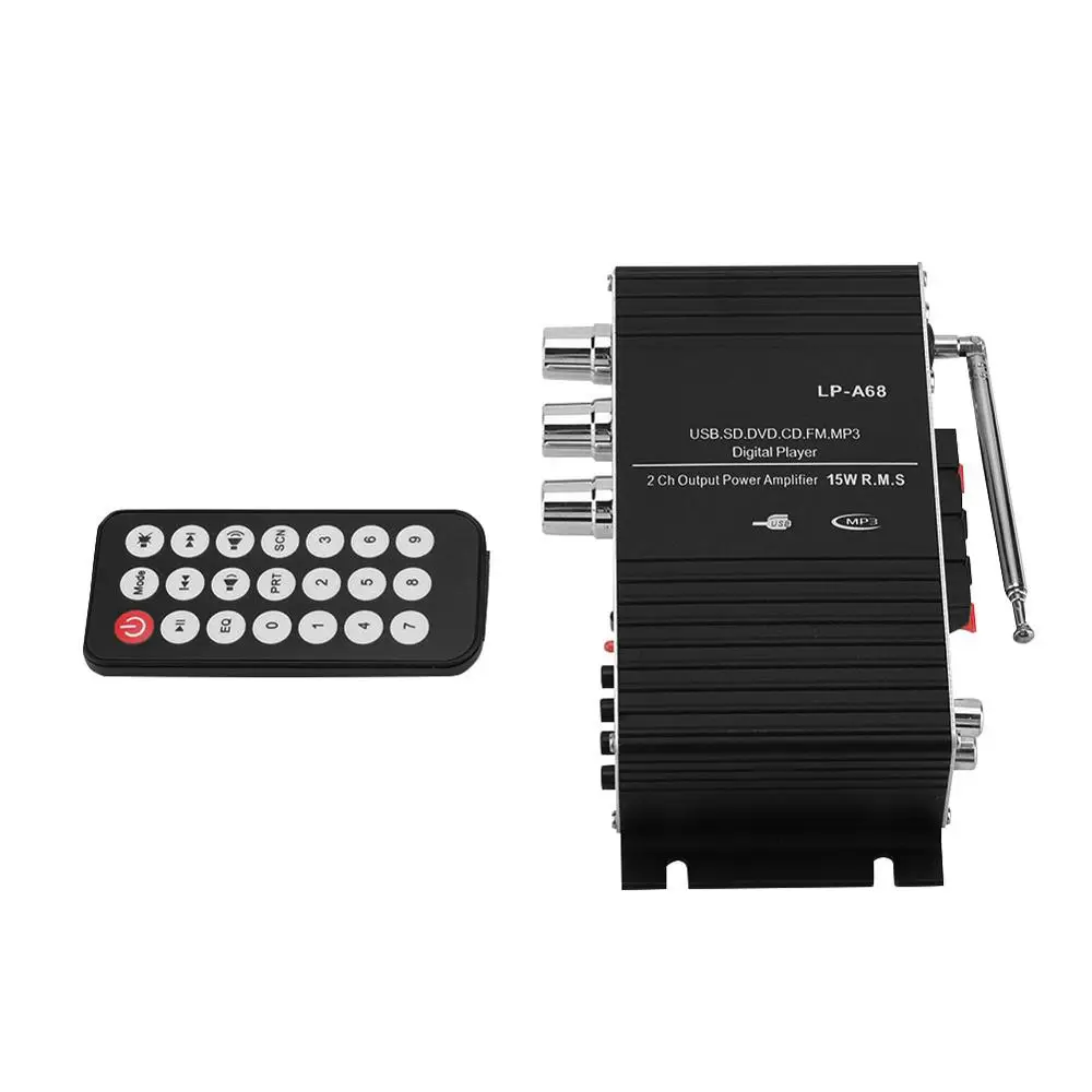 Автомагнитола MP3 для Lepy lp-838 lp-808 A68 A7 V3 V3S усилитель мощности аудио стерео усилитель басов