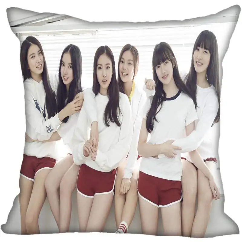 13 Корейский Поп GFRIEND печатные квадратные шелковые атласные наволочки 35x35 см, 40x40 см с одной стороны напечатано настроить ваше изображение подарок - Цвет: 13