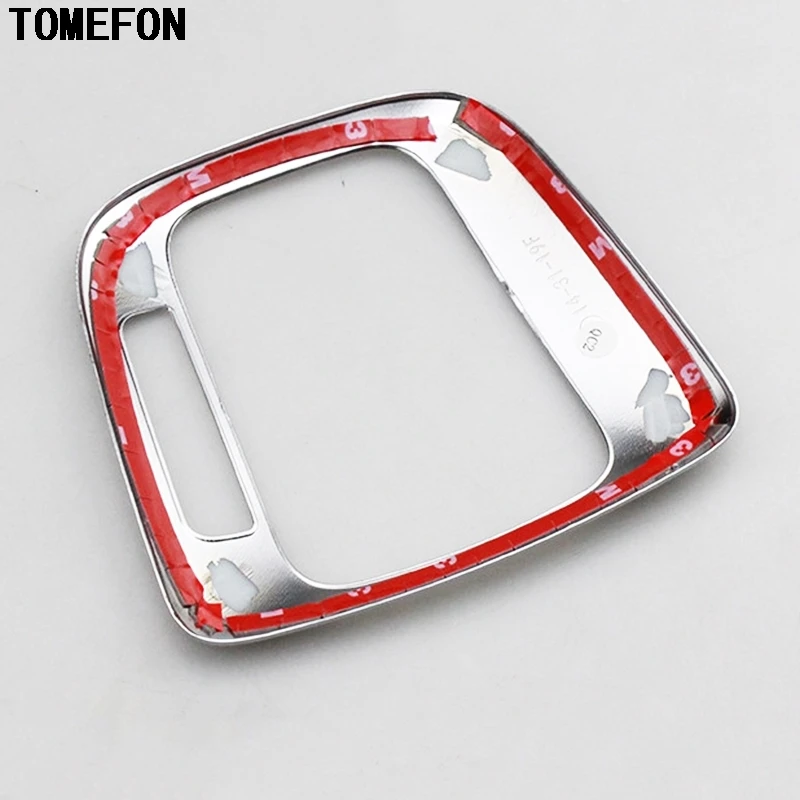 TOMEFON Стайлинг автомобильной крышки ABS Хромированная рукоятка переключение