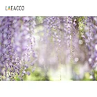 Фон для фотографий Laeacco, в горошек, с изображением весенних цветов