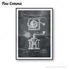 Кофе, Wall-Art постер, кофейная мельница, Настенный декор, украшение для завтрака, бара, кафе, кухни, печать на холсте, патент, ВИНТАЖНАЯ фотография в стиле ретро