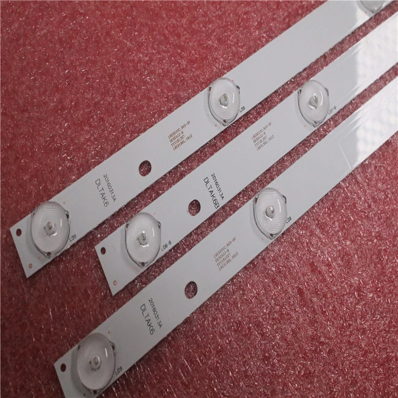 Светодиодный подсветка полосы лампы для акаи AKTV432 JS-D-JP4320-091EC JS-D-JP4320-081EC E43F2000 D43-F2000 |