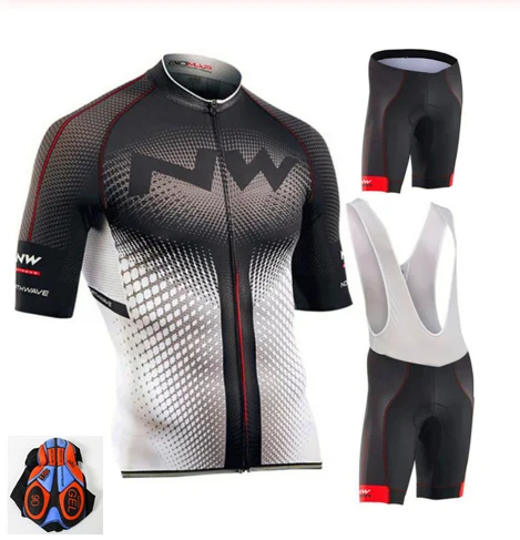 NW Manner und Frauen Radfahren Jersey Kleidung Set Fruhling und Sommer Manner und Frauen Kurzarm Atmungsaktiv
