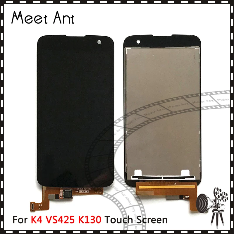 

High Quality 4.5'' For LG K4 VS425 K130 K130E LCD Display Screen With Touch Screen Digitizer Assembly