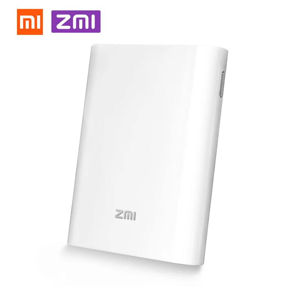 Xiaomi ZMI 4G Wifi роутер 7800 mAh MF855 внешний аккумулятор 3G беспроводной ретранслятор