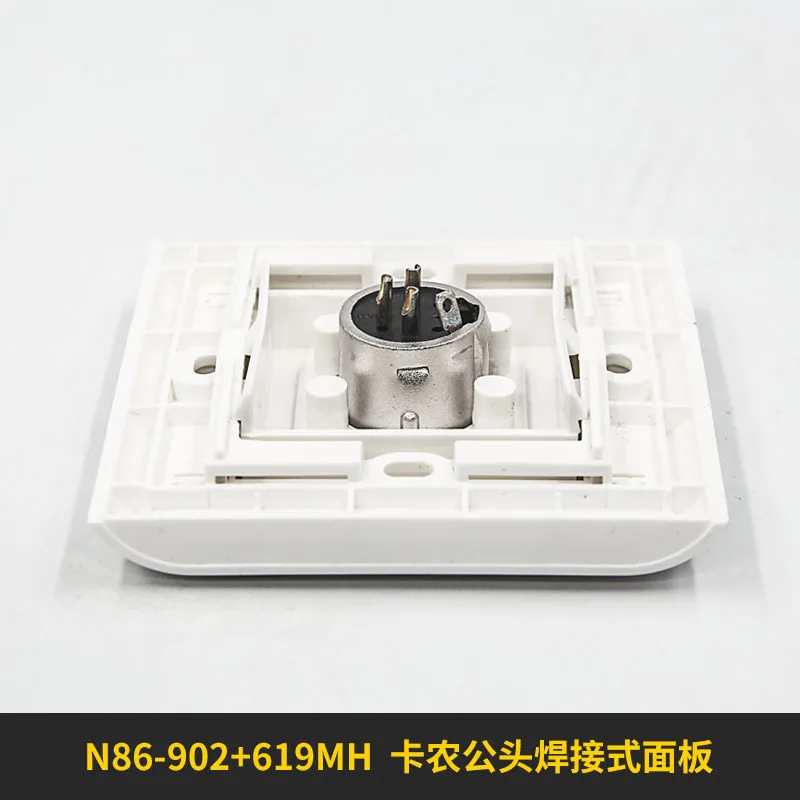 Новый N86 902 + 619MH головы Панель микрофонный кабель гнездо карты разъем XLR настенных