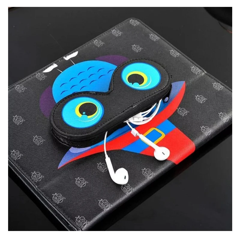 Для iPad Air 2 1 чехол Смарт искусственная кожа рукав для Mini 4 Cute хранения гарнитуры PC