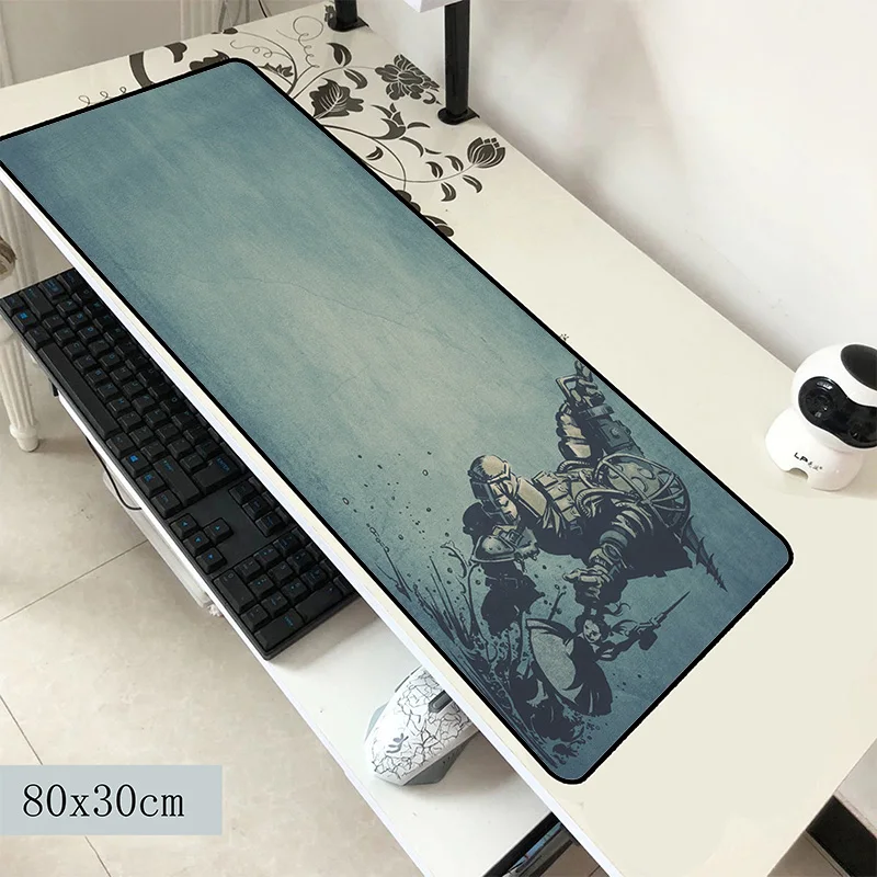 Коврик для мыши bioshock 800x300x2 мм коврик компьютера высокого класса игровые