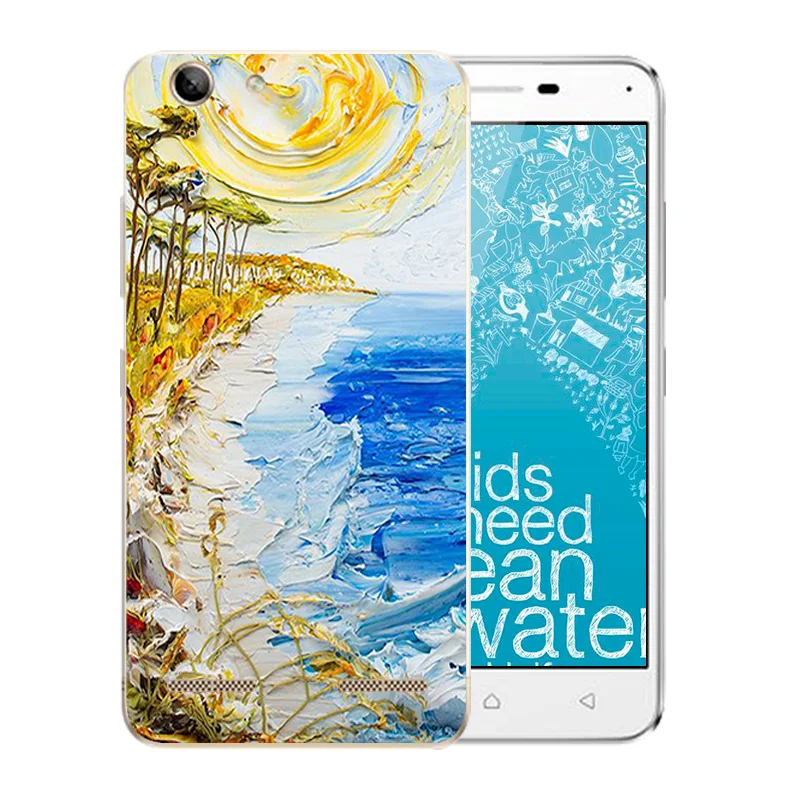 Чехлы для телефонов Lenovo Vibe K5 Plus Lemon 3 A6020 сумки Ван Гог шаблон Мягкий силиконовый