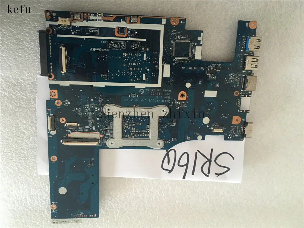 Материнская плата KEFU для ноутбука Lenovo G50 70 ACLU1/ACLU2 NM A272 REV: 1 0 с I3 4010U ЦП|rev|aclu1rev 1.0 |