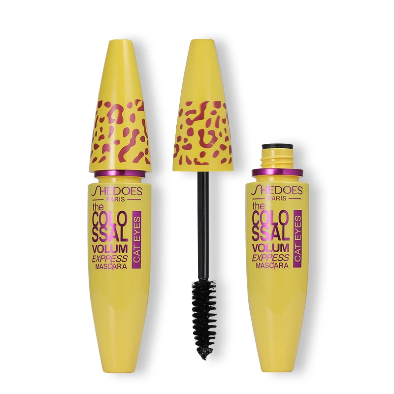 2016 Мода Удлинение Длинные Вьющиеся Ресниц Черная Тушь Для Ресницы Макияж