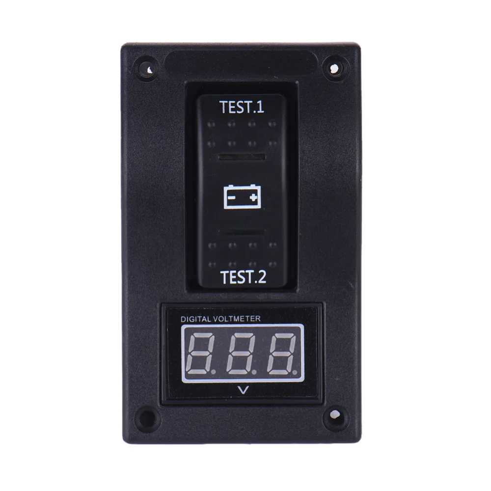 Вольтметр для морской лодки 12 В с двойным аккумулятором|boat hurricane|switch on your electric