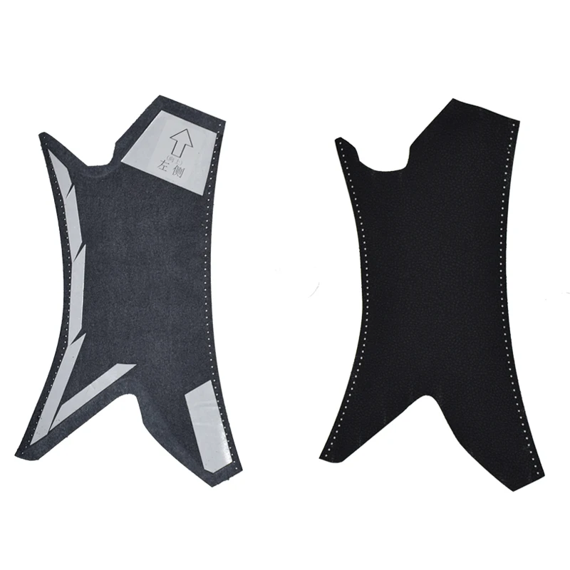 

1PCS Hand Sewing Micro Leather Right Left Door Panel Handle Pull Trim Cover Inner Handle Cover For Bmw 3 Series E90 E91 325