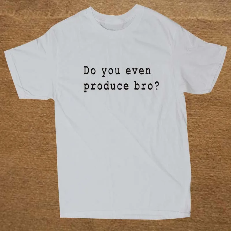 Вы Даже Производить DJ Футболка Новинка Смешно Тенниска Mens Clothing С Коротким