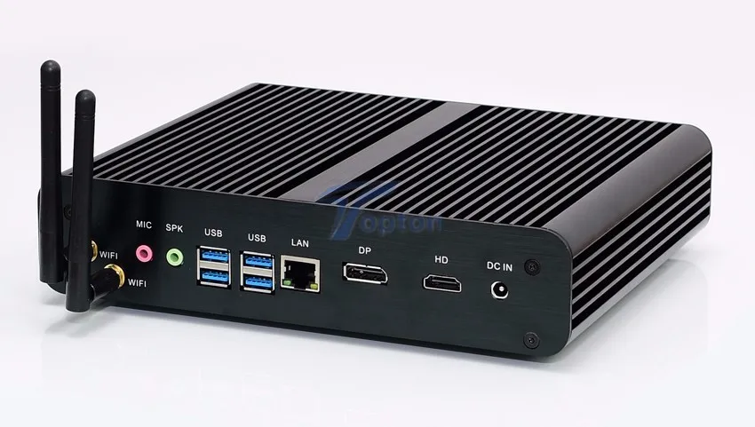 I7 7500U безвентиляторный мини-ПК Intel HD Graphics 620 Windows 10 300 м Wi-Fi Kaby Lake Архитектура