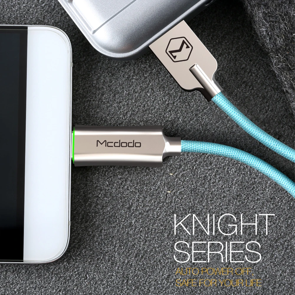 Кабель Mcdodo USB Type C QC3.0 Быстрая зарядка нейлоновый плетеный кабель для передачи