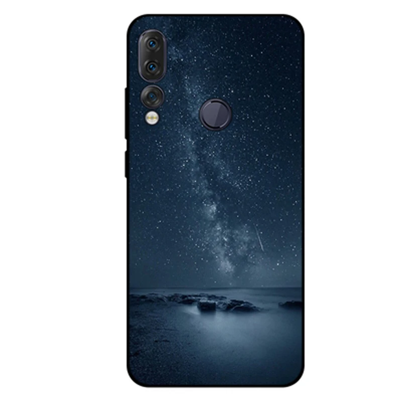 Чехол для Lenovo Z5S L78071 силиконовый мягкий чехол-накладка чехлы с звездным рисунком Z
