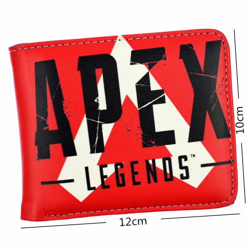Популярный кошелек из игры APEX Legends крутой дизайн короткий для мальчиков мужские