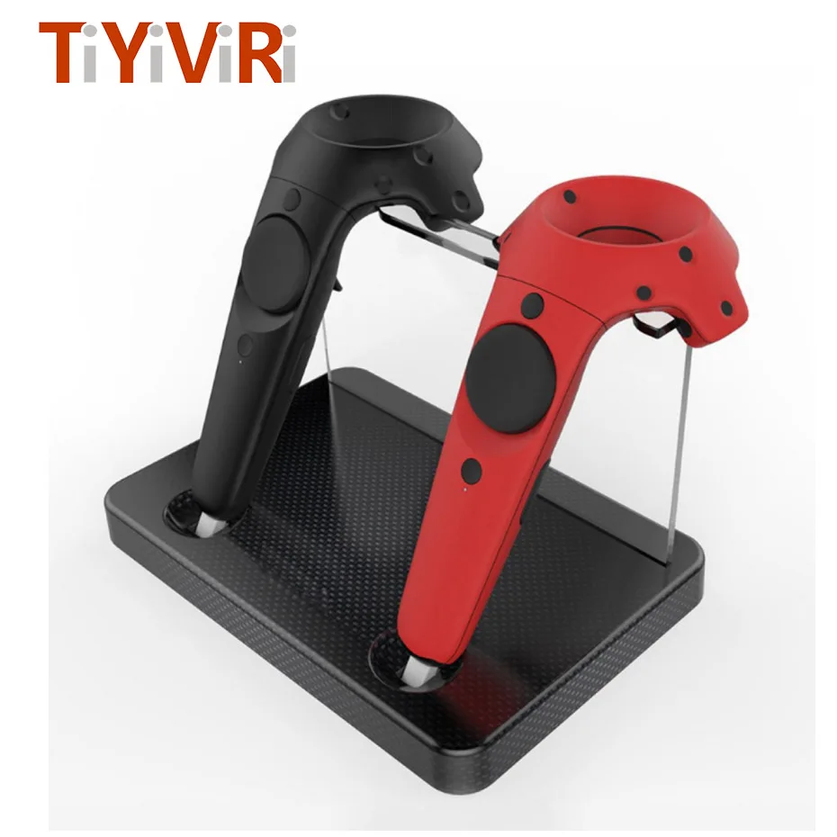 Magnetic Double Handle Charging Station for HTC Vive/ Pro VR Controller Dual Wireless Charger Stand Holder | Электроника