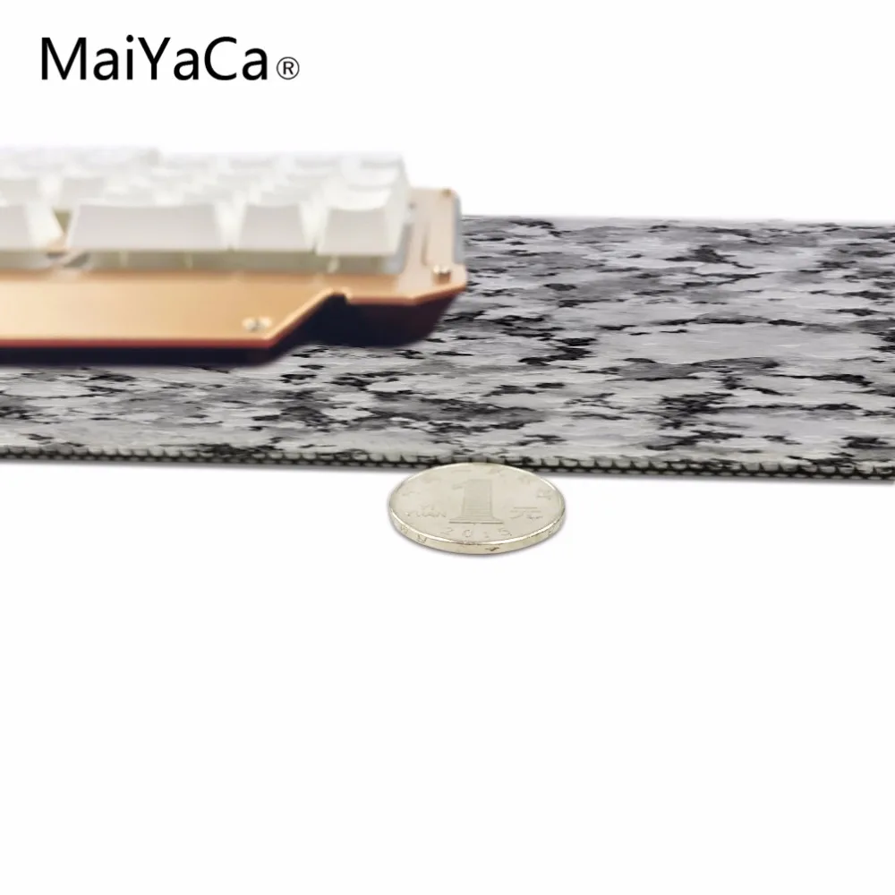Maiyaca стильные игровые прямоугольные коврики с красочным мраморным камнем