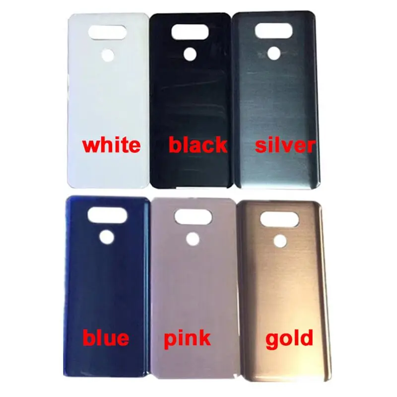 Новая задняя крышка для LG G6 LS993 US997 VS998 H870 H871 H872 H873 Задняя стеклянная батарейного