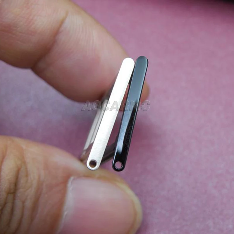 Держатель Aocarmo для карт SD и MicroSD лоток Sim-карт черный/серебристый/Золотой запасная