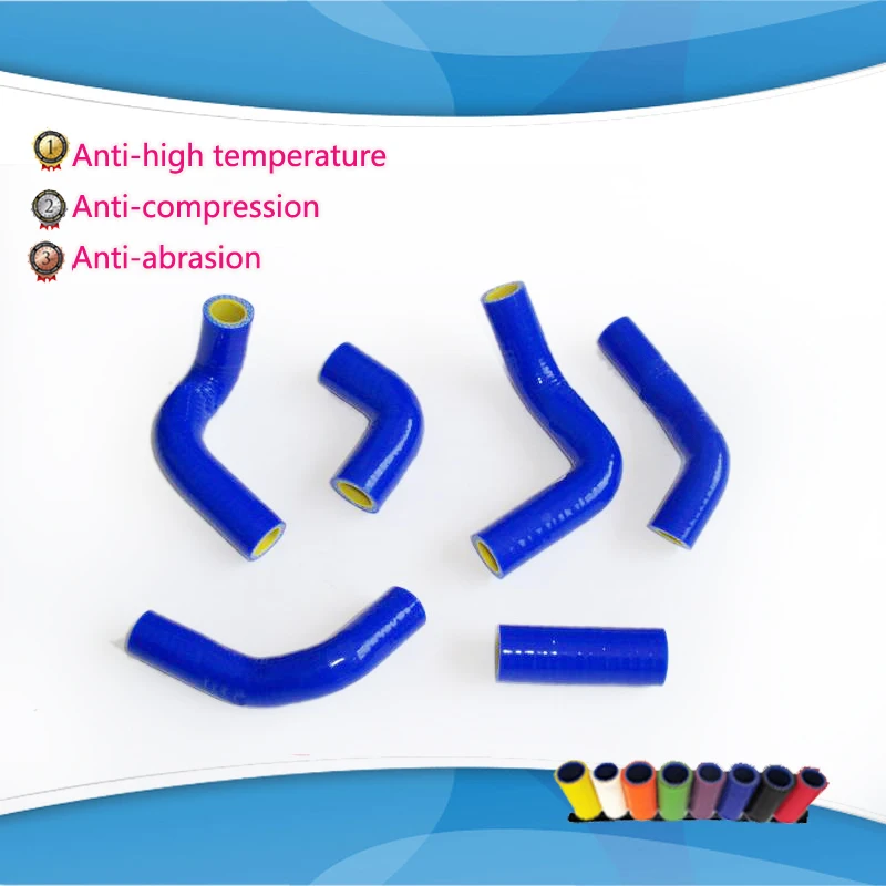 

Motorcycle silicone radiator hose kit for HUSQVARNA HVA TE TC 400 450 510 02-08
