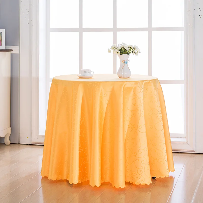 European Style Jacquard Wedding Table Cloth For Party Polyester Hotel Round Rectangular Tablecloth Home Dining Cover Decor | Дом и сад