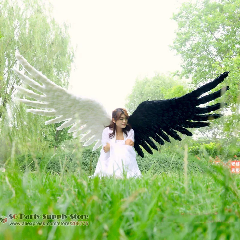 Большие крылья для украшения вечеривечерние взрослых реквизит косплея игры