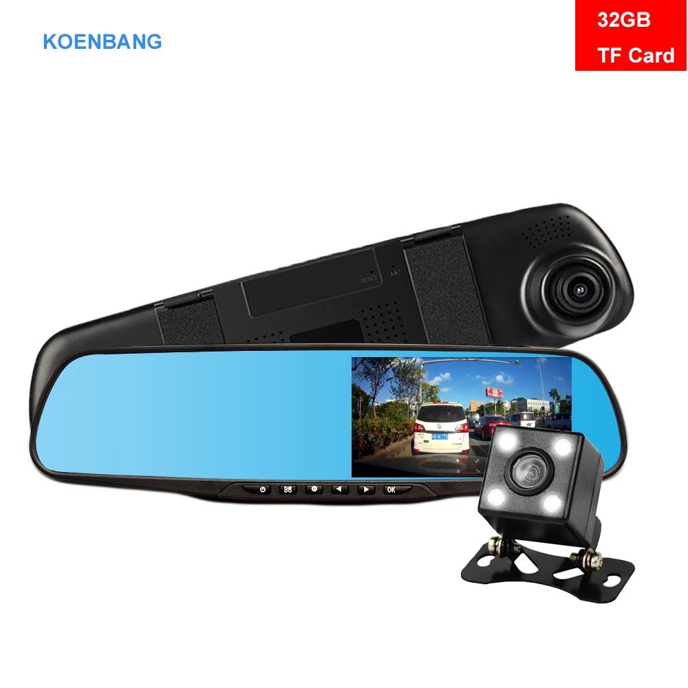 KOENBANG Автомобильная камера rзаднего вида зеркальная FHD 1080 P ночного видения авто