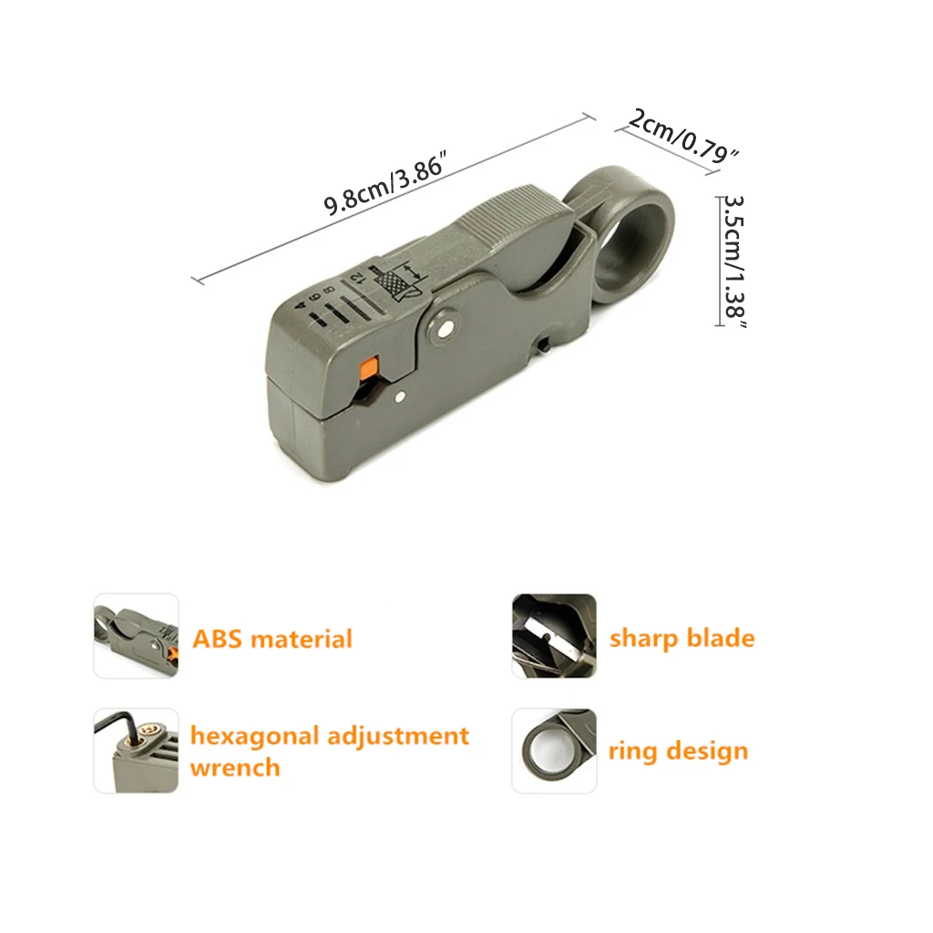 Automatic Stripping Plier Cable Stripper Tools Double Blades Stripped Wire | Инструменты