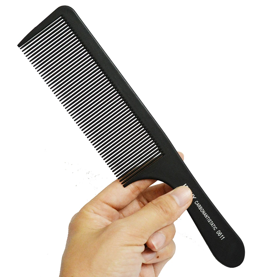 Парикмахерская крикет ультратонкая плоская головка гребень средняя резка