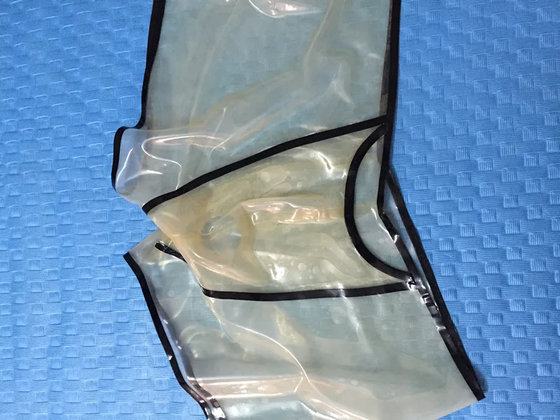 100% натуральные латексные трусы шорты прозрачные мужское нижнее белье| |