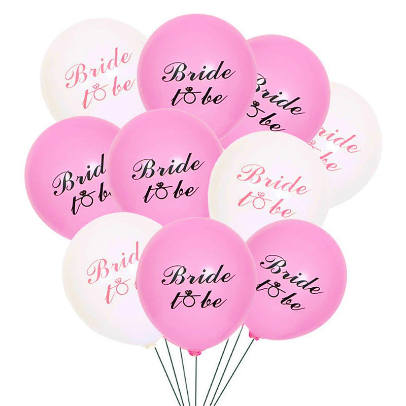 Свадебные шары Miss To Mrs Balloon вечерние из розового золота для украшения невесты