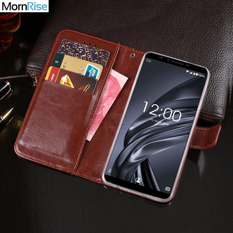Роскошный винтажный флип чехол из искусственной кожи для Oukitel K8 кошелек с