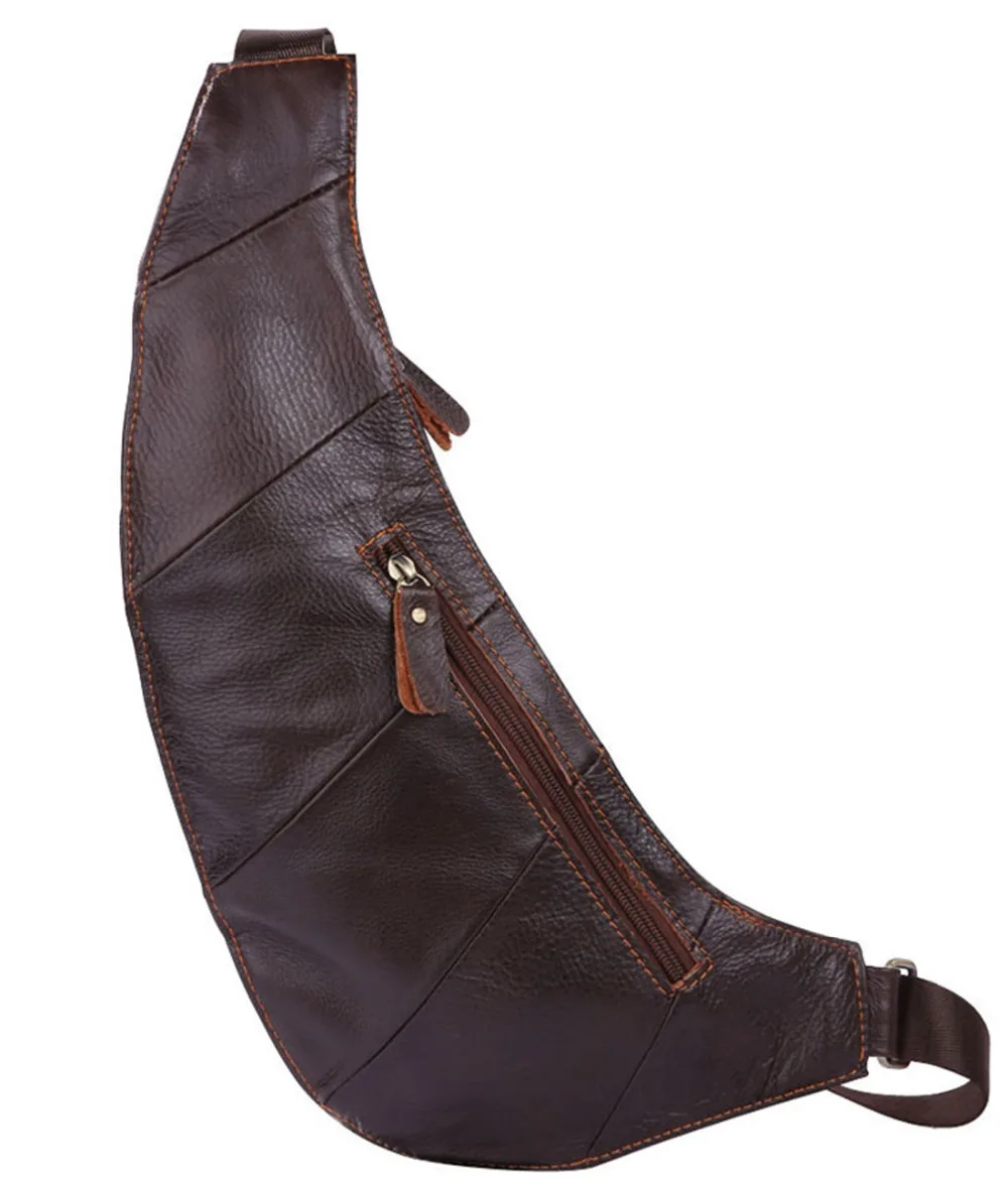 Новинка мужская сумка мессенджер из натуральной воловьей кожи через плечо