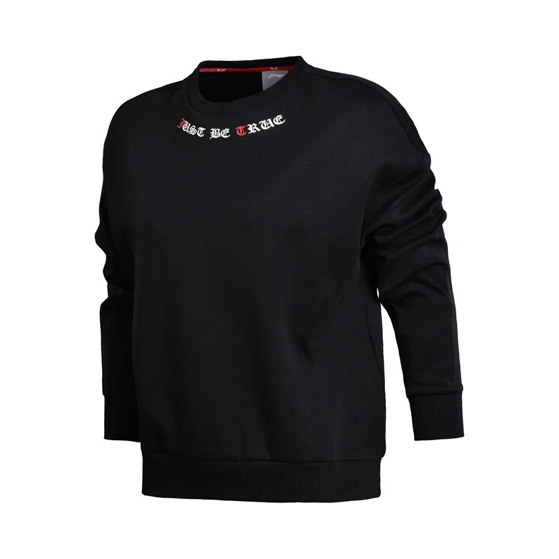 Женский трикотажный свитер Li-Ning удобный спортивный с подкладкой из 87% хлопка 13%