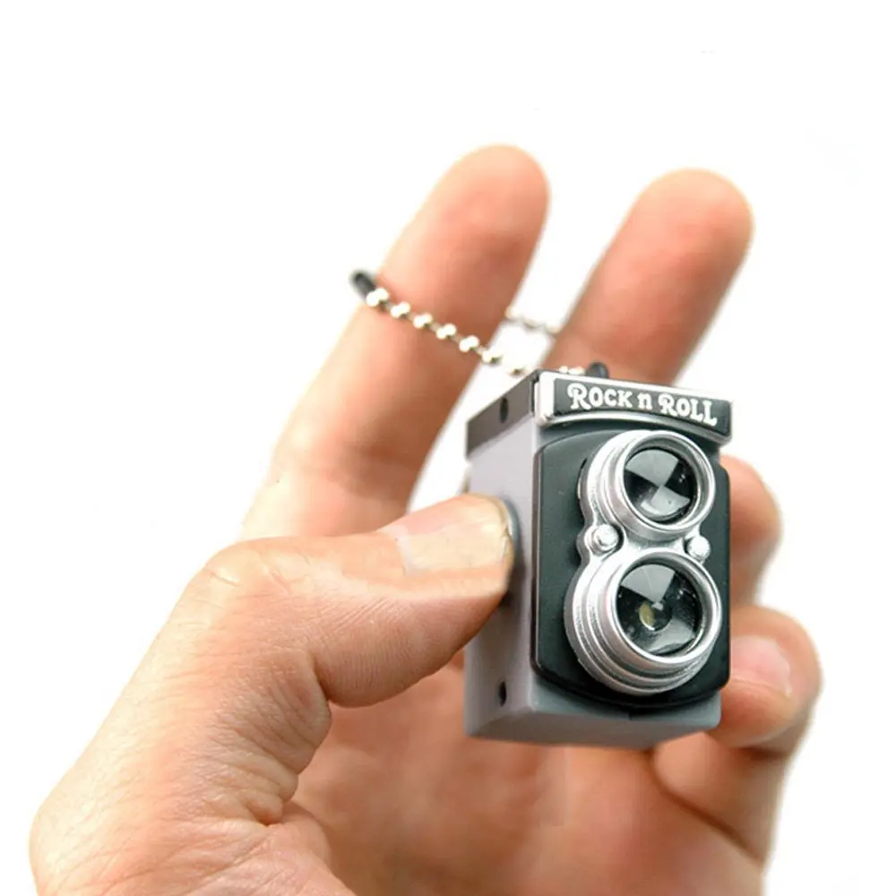 Новый милый мини двойной объектив Reflex TLR камера стиль светодиодная вспышка