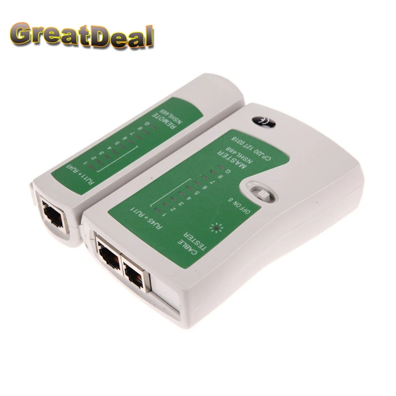 Тестер сетевого кабеля RJ45 RJ11 RJ12 CAT5 cat5e cat6 cat7 UTP LAN Кабельный тестер сетевой