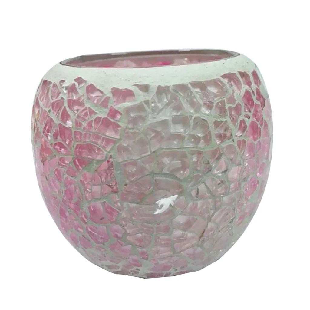 Мозаичный стеклянный чайный светильник подсвечник романтичный праздничный