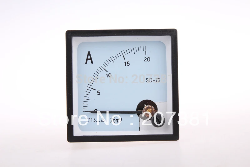 1 PCS High Quality Analog AMP Panel Meter + Shunt DC 20A* | Инструменты